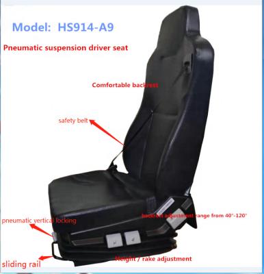 China Pneumatic suspension driver seat for coach Factory supply pneumatic suspension driver seat for coach for sale