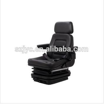 China PVC Mini Excavator Seat Machinery Suspension /Backrest Adjustable Loader Seat YHF-02 for sale