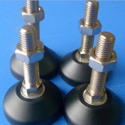 China Dlpo M8X80mm HEX Adjustable Universal Furniture Support Legs Hoofs Fixed Screw Anchor Cup For Machine for sale