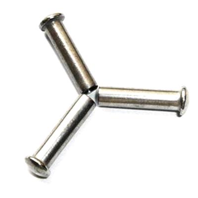 China Mechanical Stainless Steel Screw Rivet With Round Head for sale