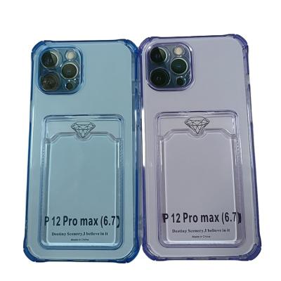 China Multicolor TPU Card Package TPU Mobile Phone Apply To For iPhone 11 For iPhone 11pro For iPhone 11promax for sale