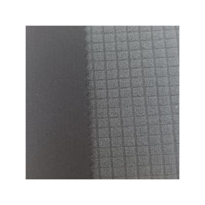 China Waterproof 2023 Year Ripstop Top Controller TPU Fabric Bonded Fabric Grid Fleece Fabric For Jacket Fabric for sale