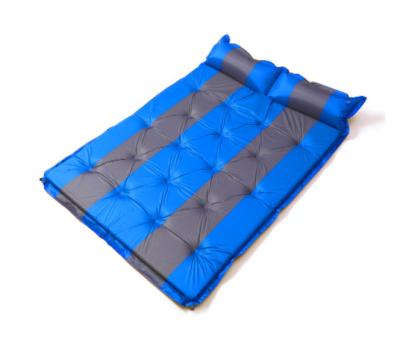 China Entertainment Outdoor Factory Wholesale Autoinflation Double Bed And Can Splice Camping Mat And Sleeping Pad for sale