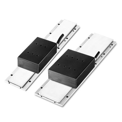 China Explosion-proof linear guide rail with motor and ball screw 250MM AC 220V 5MM/S 1200N linear motor for sale