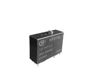 China HFE15 General Purpose Relay Latching Single Coil Spst-No 12 VDC 20A 250VAC Power Relay for sale