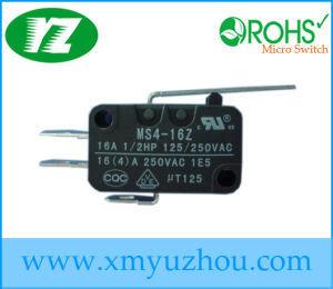 China MS4-16Z3 Spdt Connect Forms 16A Lever Push Button Switch for Heavy Duty Applications for sale