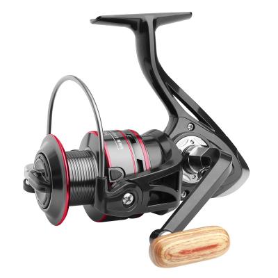 China Spinning Fishing Reel HB 500-6000 Series 12 Series BB Metal Spool River Saltwater Freshwater Fishing Wheel HE-L-FR-078-K for sale