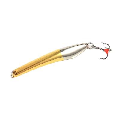 China Wholesale FTK Metal Winter Jig Fishing Hard Lure Artificial Groundbait Fishing Spoon Ice Hook HE-FTK-IFL-007-K for sale