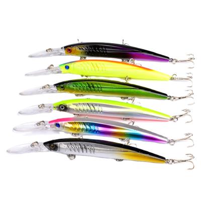 China 15.2cm Hard Lure Minnow Fishing Bait With 3 Hooks Fishing Tackle Lure L-le-316-l for sale