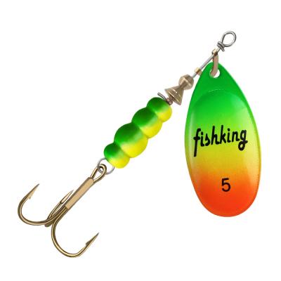 China Lattmo OEM Spinner Baits 3.9g 4.6g 7.4g 10.8g 15g Hard Bait Spoons Spinners With Treble Hooks Artificial Bait Pike L-le-200-l-J for sale