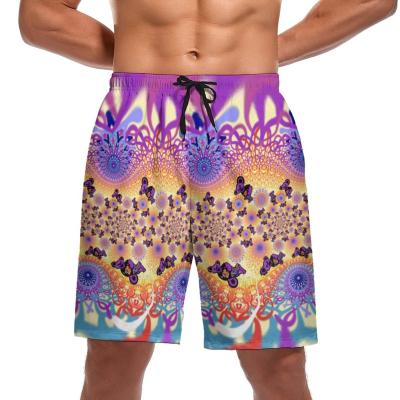 China 2021 Wholesale Custom Logo Printed Men's Workout Fitness Anti-Wrinkle Plus Size Men's Beach Quick Dry Shorts for sale