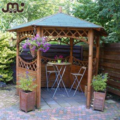 China Chinese style tranditional style natural simple fashion decorative wood pavilion/America European style for sale