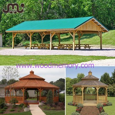 China European tranditional style Chinese style Handmade Fashional wooden wedding pavilion / America style for sale