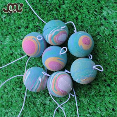 China Small Toy 27mm Soft Rubber Stress Release Bounce Bungee Ball for sale