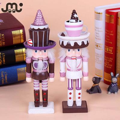 China Christmast Ornament Factory Wholesale Wooden Christmas Nutcracker Doll for sale