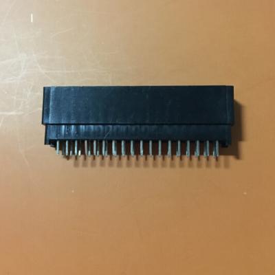 China PCB 2.54mm Pitch Edge Punched Card Slot Connector for sale