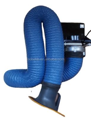 China S/S structure and PVC pipe extraction fume exhaust fume extraction arm universal factory price suction arm for sale