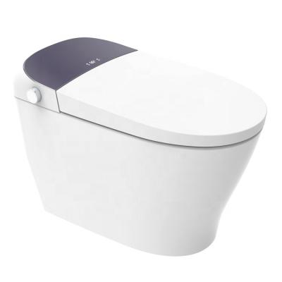 China Auto-open Auto-open Toilet Lid Auto-07T Smart Toilet Toilet One-Piece Chinese Wc Toilet Auto-Open Narrow Flush for sale