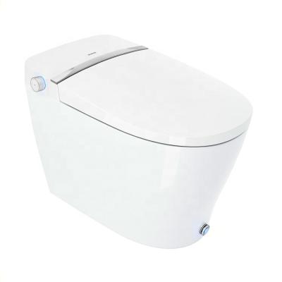 China Factory Wholesale Price 07G Auto Operation Smart Ceramic Auto-open Close Close Lid Automatic Toilet Flushing Toilet for sale