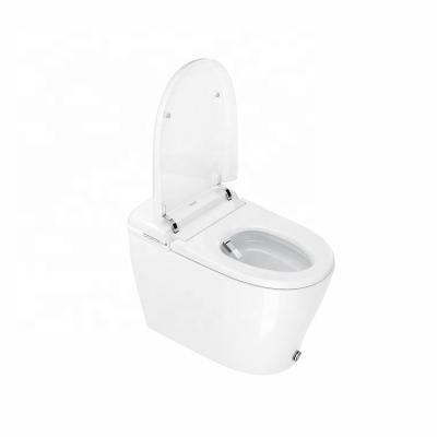 China Automatic Operation 07M Soft Close Seat Bathroom Bidet Ceramic Smart Toilet One-piece Automatic Lid Toilet Self Cleaning for sale