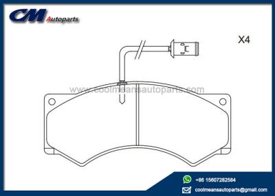 China WVA 29017 29024 29026 Disc Brake Pads for DAF  F - Series / IVECO  Zeta for sale