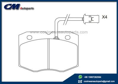 China WVA 29037 29038 Disc Brake Pads for IVECO  Daily - Series Front for sale