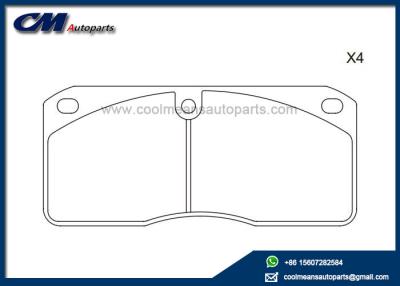 China WVA 29039 29302 Disc Brake Pads for VOL VO  FL6 - Series FLC-Series Front and Rear for sale