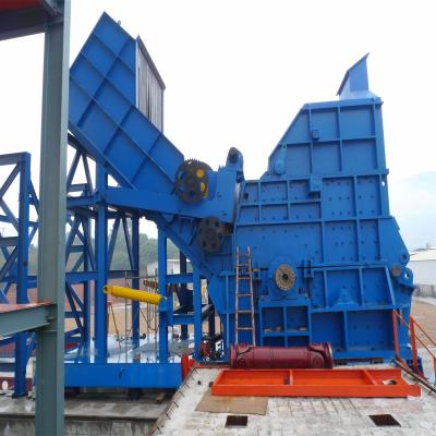 China Inlet Width 1200mm Scrap Metal Crusher PSX-450 Iron Scrap Crushing Machine for sale