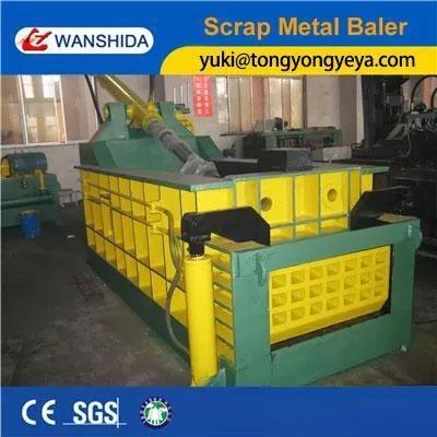 Κίνα Forward Out Hydraulic Metal Baler Machine 1350kN Aluminum Scrap Baler προς πώληση