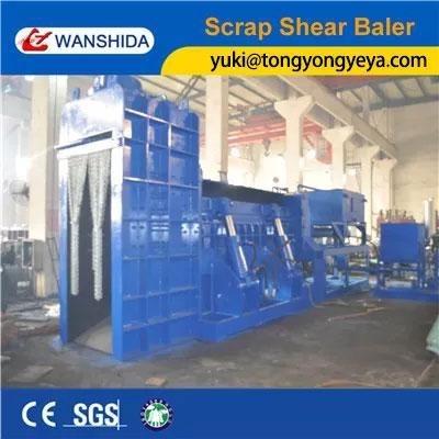 Κίνα 3 τμχ Shear Baler Manual Control Iron Scrap Baling Press In Air Cooling Press προς πώληση