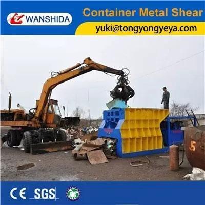 China 4000Kn schrootschaar 1,5 keer / min hydraulische metaalschaarmachine Te koop