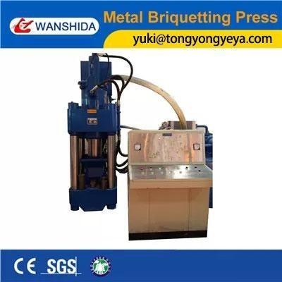 China 18,5 kW Metallbrikettierpresse Länge 120 mm Schrottmaschinen zu verkaufen