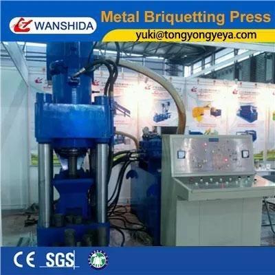 China 315 Tonnen Metallbrikettierpresse 25 MPa Hydraulische Brikettierpresse zu verkaufen