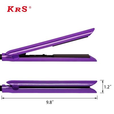 China Hotel New Portable Mini Hair Hair Straightener 360 Degree Rotation Power Cord Comb Hair Straightener for sale