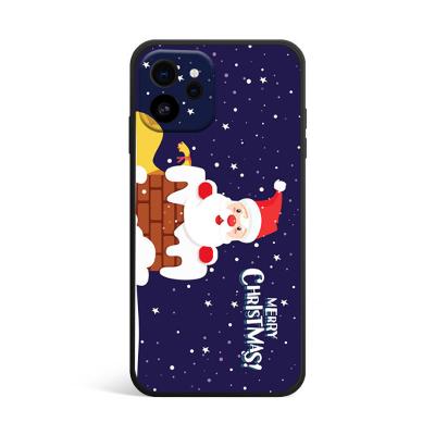 China Customizable Designs Shockproof Christmas Liquid Silicone Phone Case Stalinite Back Cover Phone Cases For Girls Men for sale