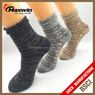 China Anti-slip wool smart socks, 100% angora socks, 100% merino wool sock for sale