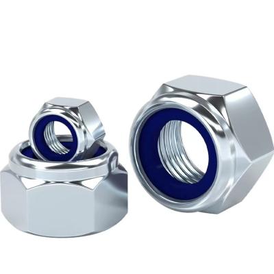 China Heavy Industry Carbon Steel Lock Nuts for sale