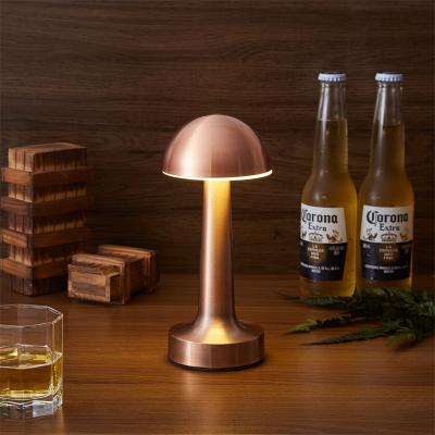 China Portable Creative Retro Usb Charging Port Led  Desktop Night Light Lamp Led Table Lamps Restaurant Bar Lamp for sale