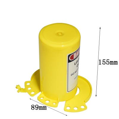 China Prevent Unauthorized Operation Of Key Valve Handle Safety Valves Cylinder Gas Cylinder Tank Lockout Yellow Tagout for sale