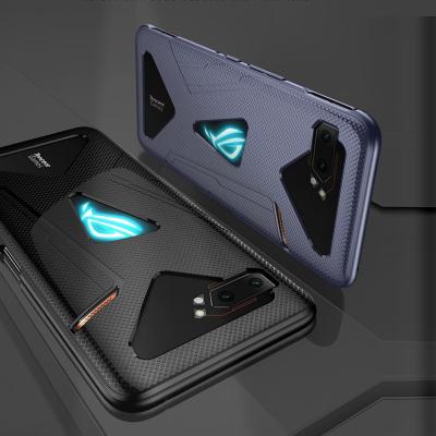 China Protective Shockproof Soft TPU Phone Cases For ASUS ROG Phone II ZS660KL Case Heat Dissipation Cover For ASUS Rog Phone 2 for sale