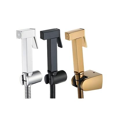 China 304 Stainless Steel Modern Luxury Bathroom Shattaf Sprayer Portable Handheld Bidet For Toilet for sale