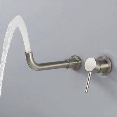 China Hot And Cold Rotating Mouthwash Faucet Modern Basin Hand Wash Bathroom Kitchen Faucet Single Lever Faucet for sale