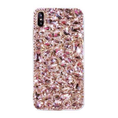 China Shockproof Luxury Fashion Street Acrylic Diamond Bling Glitter Rhinestone Phone Case for iPhone 14 pro max for sale