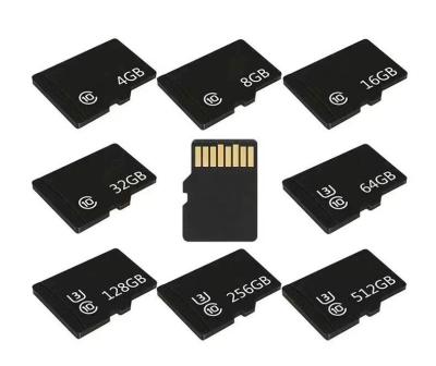 China Plastic Hot Sale Memoria TF Sd Card 64gb 2gb 4gb 8gb 16gb 32gb 128gb 512gb 128 Gb Custom Micro Memory Card For MP4 Camera Mobile Phones for sale