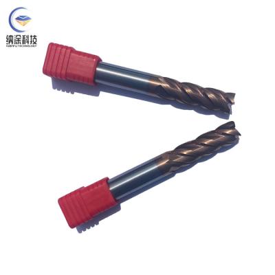 China Tungsten PVD Diamond Coating Endmills Cutting Tools For Graphite/Carbon Fiber Composite Material Tungsten Steel Cutting Tool Carbide End for sale