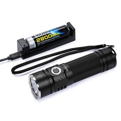 China High Quality Emergency CREE-XP Alloy CREE-XP 18650 Lumens 6 Modes Rechargeable Battery 6 Modes Hand Flashlight High Quality Ultra Bright Torch for sale