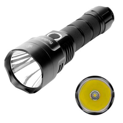 China Camping Led High Power Multifunctional Rechargeable Safe Travel Hammer Solar Tactical Usb Flashlight for sale