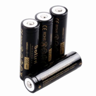 China Best capacity 3.7V 900Mah battery rechargeable battery nimh consumer electronics wholesale mini 14550 Li-ion rechargeable battery for sale