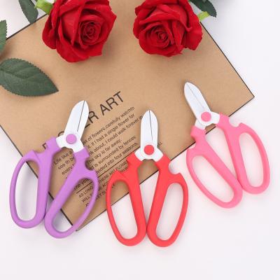 China Garden Multifunctional Professional Floral Cutting Shear Scissors Shears Steel Flower Cutting Scissor Gardening Pruning for sale