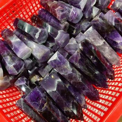 China 2021 Donghai Hot Sale Made To China Top Quality Healing Crystal Crafts Dreamy Amethyst Polished Points for sale